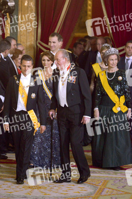 Gala-Dinner für Präsident Enrique Pena Nieto, Madrid