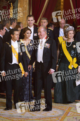 Gala-Dinner für Präsident Enrique Pena Nieto, Madrid