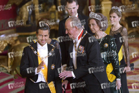 Gala-Dinner für Präsident Enrique Pena Nieto, Madrid