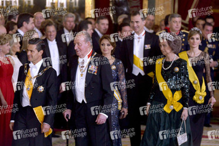Gala-Dinner für Präsident Enrique Pena Nieto, Madrid