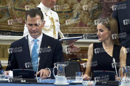 Prinz Felipe von Spanien und Prinzessin Letizia von Spanien, Madrid