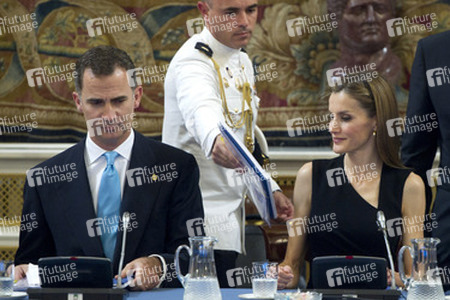 Prinz Felipe von Spanien und Prinzessin Letizia von Spanien, Madrid
