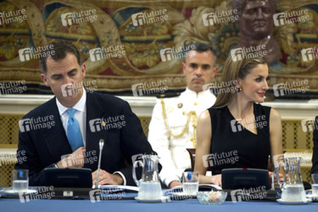 Prinz Felipe von Spanien und Prinzessin Letizia von Spanien, Madrid