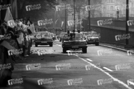 Ankunft von Michail Gorbatschow