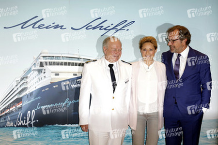 Presskonfernez zu Taufe der 'Mein Schiff 3', Hamburg