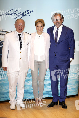 Presskonfernez zu Taufe der 'Mein Schiff 3', Hamburg