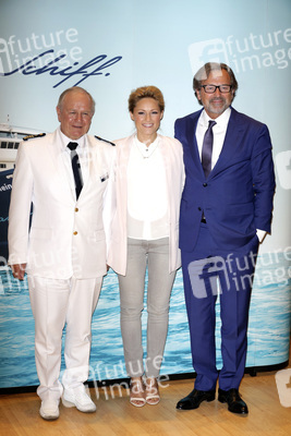 Presskonfernez zu Taufe der 'Mein Schiff 3', Hamburg