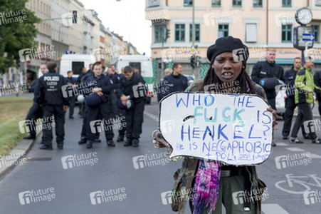 Demo '§ 23 United Neighbours - wir bleiben alle!', Berlin