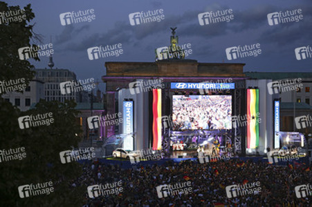 WM-Fanmeile beim Spiel Deutschland gegen Ghana, Berlin