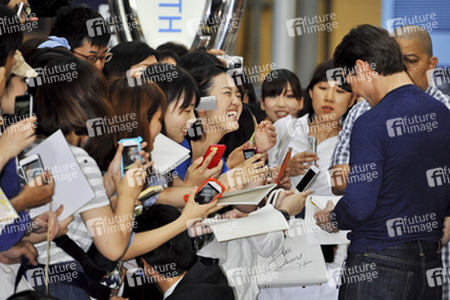 Ankunft von Tom Cruise in Osaka