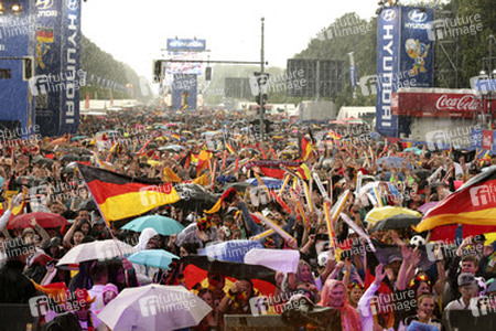 WM-Fanmeile beim Spiel Deutschland gegen USA, Berlin