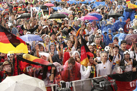 WM-Fanmeile beim Spiel Deutschland gegen USA, Berlin