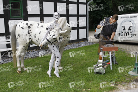 Hufschmied / Farrier Bodypainting