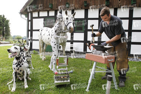 Hufschmied / Farrier Bodypainting