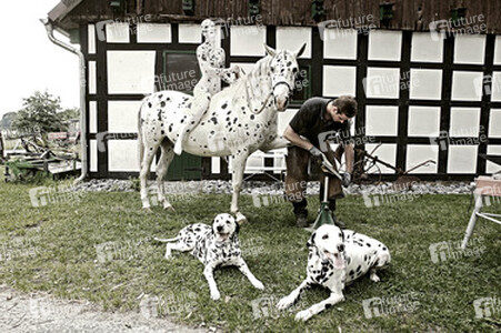 Hufschmied / Farrier Bodypainting