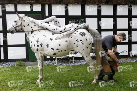 Hufschmied / Farrier Bodypainting