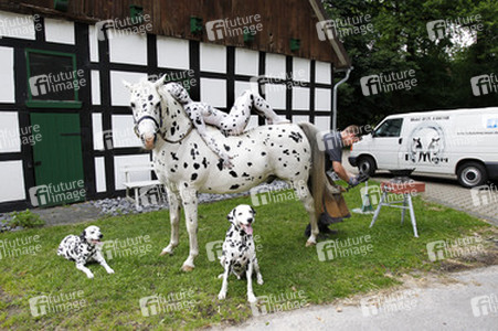 Hufschmied / Farrier Bodypainting