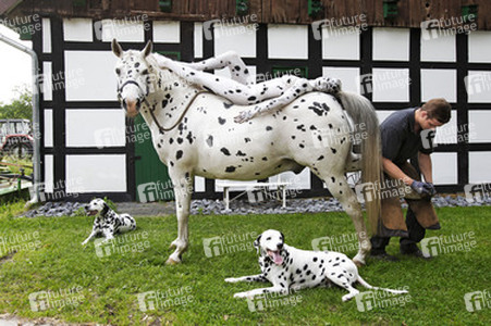 Hufschmied / Farrier Bodypainting