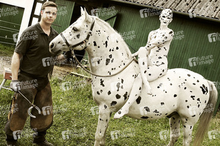Hufschmied / Farrier Bodypainting