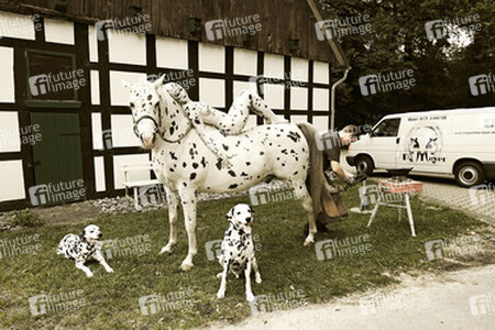 Hufschmied / Farrier Bodypainting