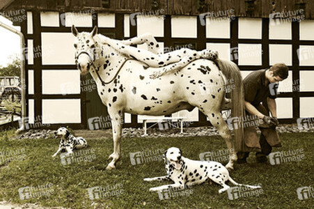 Hufschmied / Farrier Bodypainting