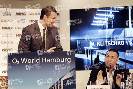 Pressekonferenz zum WM Boxkampf Klitschko vs. Pulev, Hamburg