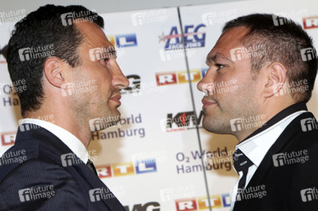 Pressekonferenz zum WM Boxkampf Klitschko vs. Pulev, Hamburg