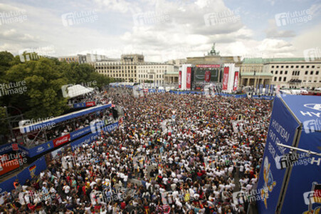 WM-Fanmeile beim Spiel Deutschland gegen USA, Berlin