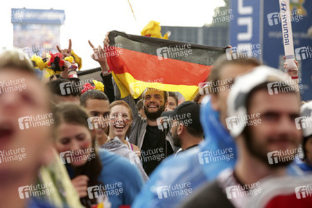WM-Fanmeile beim Spiel Deutschland gegen USA, Berlin