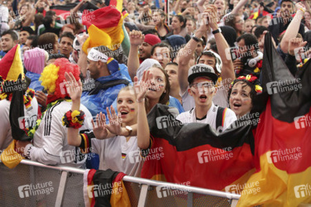 WM-Fanmeile beim Spiel Deutschland gegen USA, Berlin