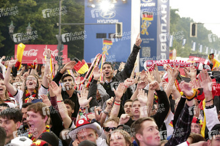 WM-Fanmeile beim Spiel Deutschland gegen USA, Berlin