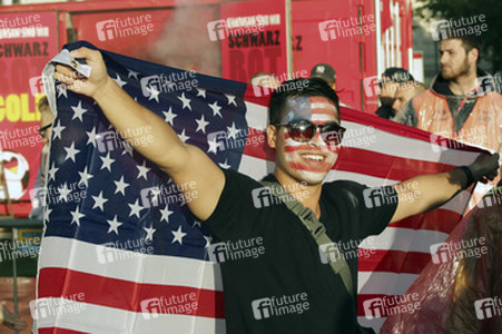 WM-Fanmeile beim Spiel Deutschland gegen USA, Berlin
