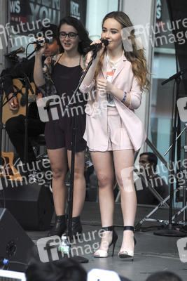 Sabrina Carpenter live bei der 'FOX & Friends All American Concert Series', New York