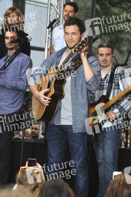 Phillip Phillips in der NBC-Show 'Today', New York