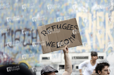 Demonstration für Bleiberecht, Berlin