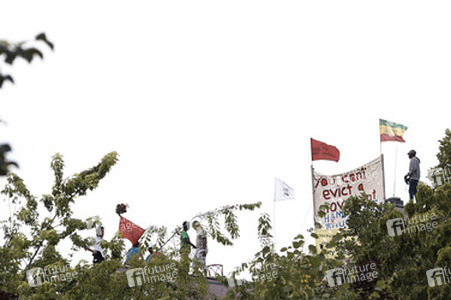 Demonstration für Bleiberecht, Berlin