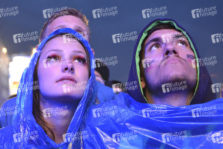 WM-Fanmeile beim Spiel Deutschland gegen Algerien, Berlin