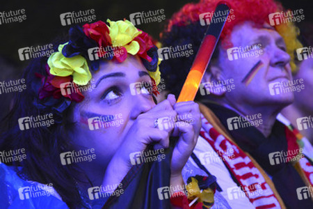 WM-Fanmeile beim Spiel Deutschland gegen Algerien, Berlin