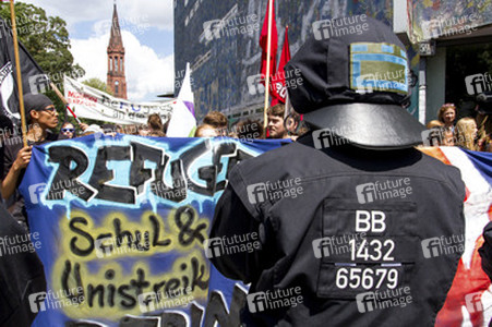 Refugee Schul- und Unistreik, Berlin