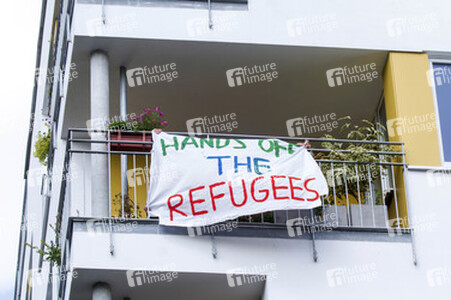 Demonstrationen gegen Räumung der besetzten Gerhart-Hauptmann-Schule, Berlin