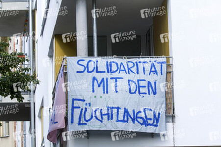 Demonstrationen gegen Räumung der besetzten Gerhart-Hauptmann-Schule, Berlin
