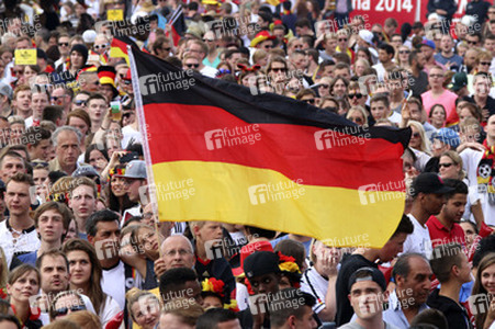 WM-Fanfest beim Spiel Deutschland gegen Frankreich, Hamburg