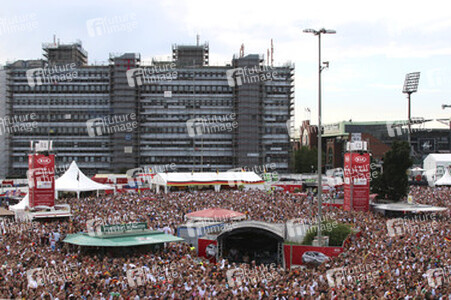 WM-Fanfest beim Spiel Deutschland gegen Frankreich, Hamburg