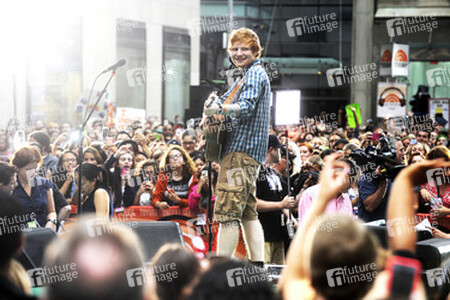Ed Sheeran in der NBC-Show 'Today', New York