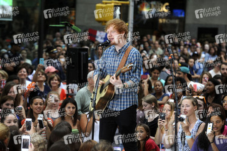 Ed Sheeran in der NBC-Show 'Today', New York