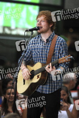 Ed Sheeran in der NBC-Show 'Today', New York