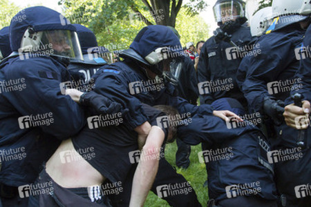 Demonstration für das Bleiberecht der Flüchtlinge aus der Gerhart-Hauptmann-Schule, Berlin