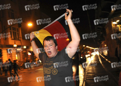 Fanfeier nach Halbfinalsieg der deutschen WM-Mannschaft, Berlin