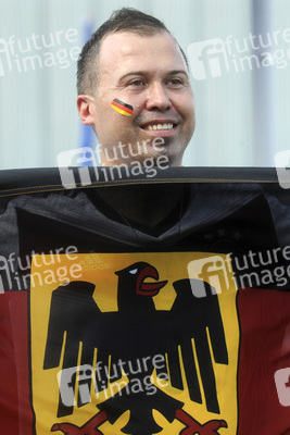 Puiblic Viewing beim WM-Spiel Deutschland gegen Brasilien, New York