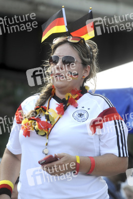 Puiblic Viewing beim WM-Spiel Deutschland gegen Brasilien, New York